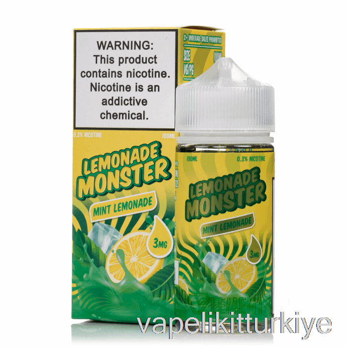 Vape Pen Vape Mate Nane - Limonata Canavarı - 100ml 0mg